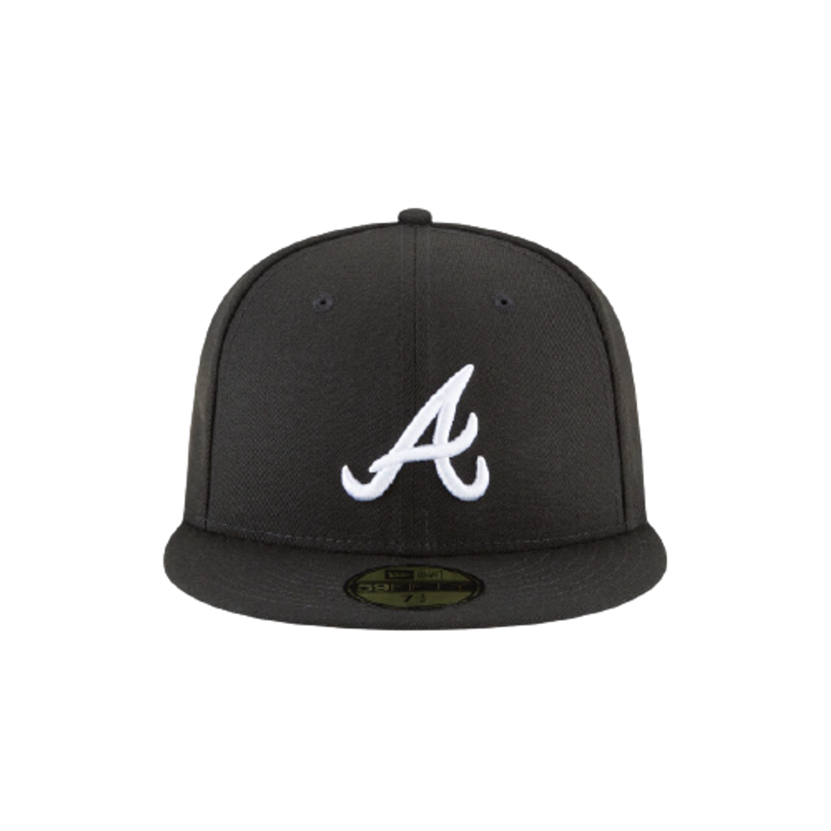 New Era Atlanta Braves Fitted Black Cap
