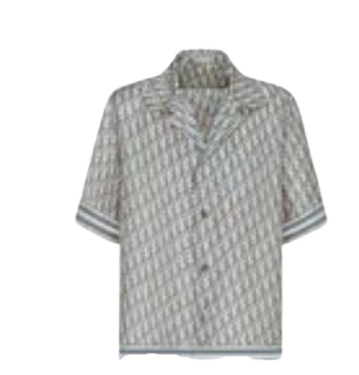 Dior Button Down Silk Street Style Plain Short Shirt