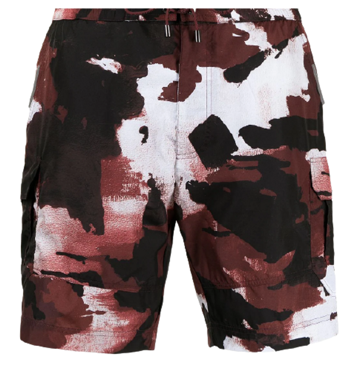 Dolce & Gabbana Swim Trunks Camouflage Print Logo Shorts