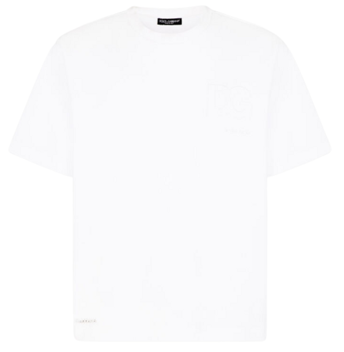 Dolce & Gabbana Stretch Cotton White T-Shirt