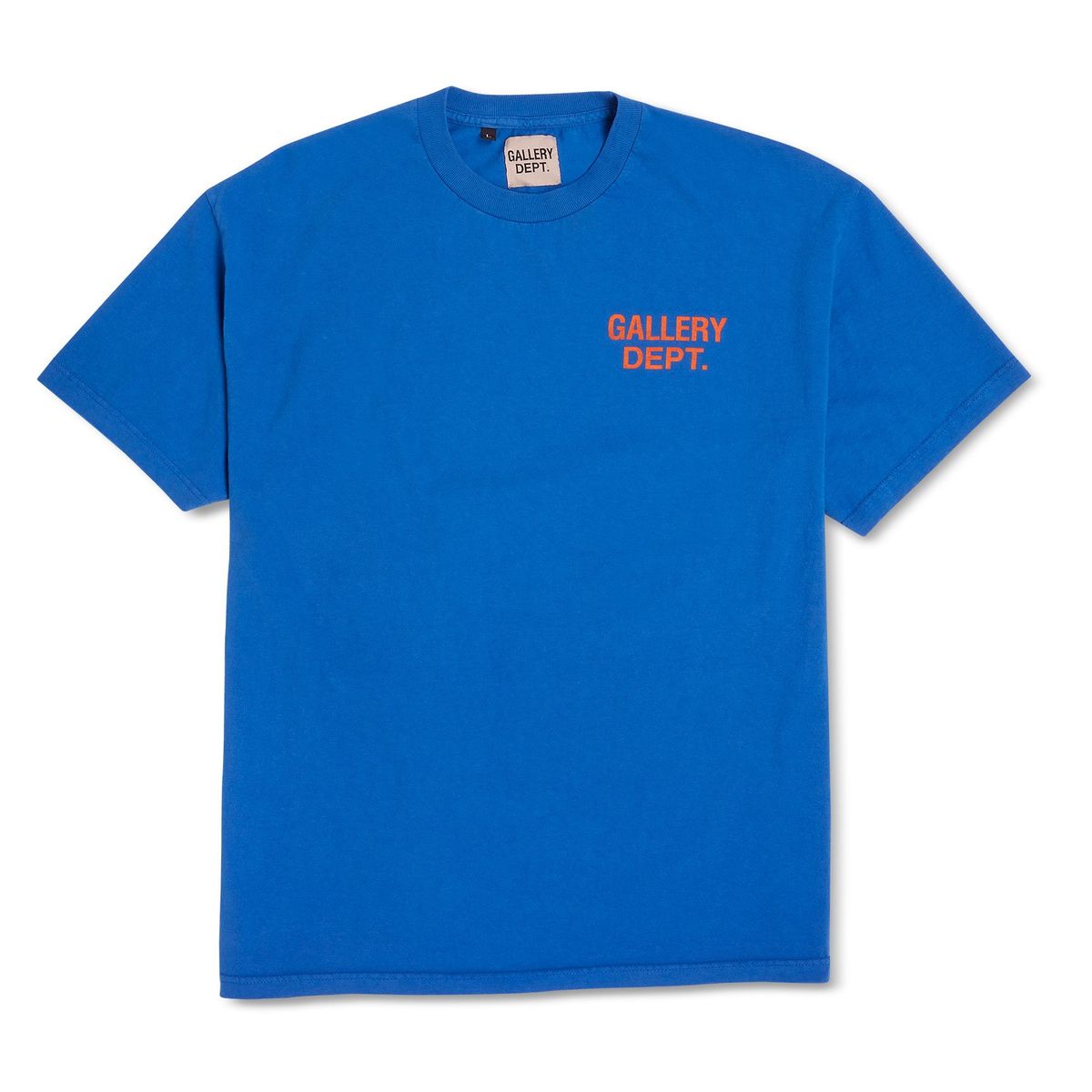 Gallery Dept. Blue Souvenir Logo T-Shirt | WHAT
