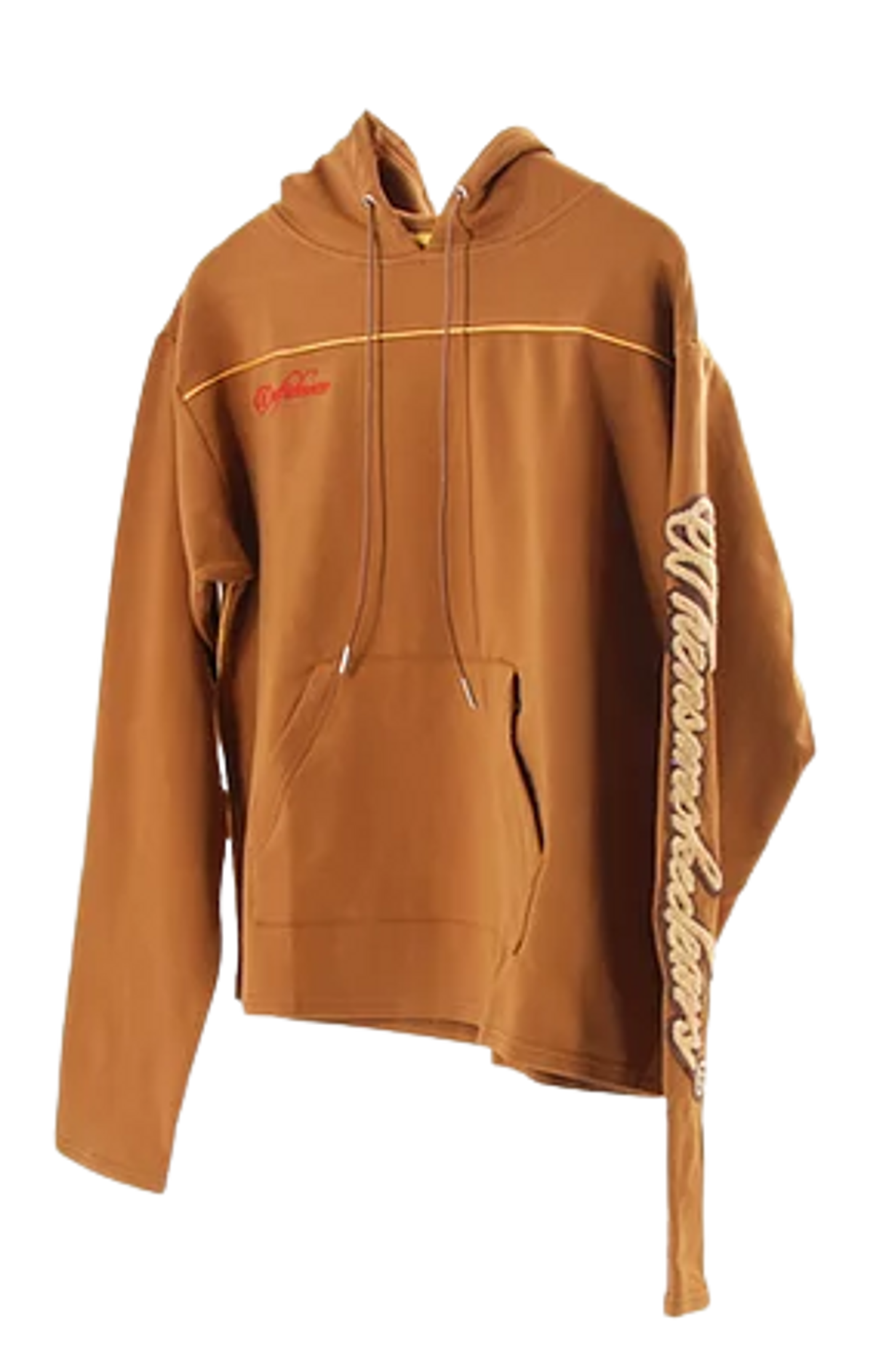 Whensmokeclears Confidence Sweatshirt Brown Hoodie