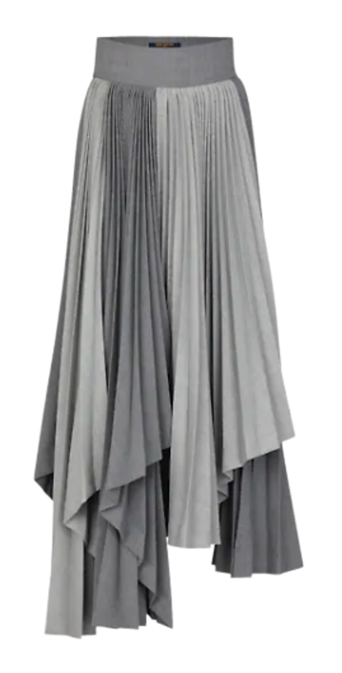Louis Vuitton Pleated Grey Skirt