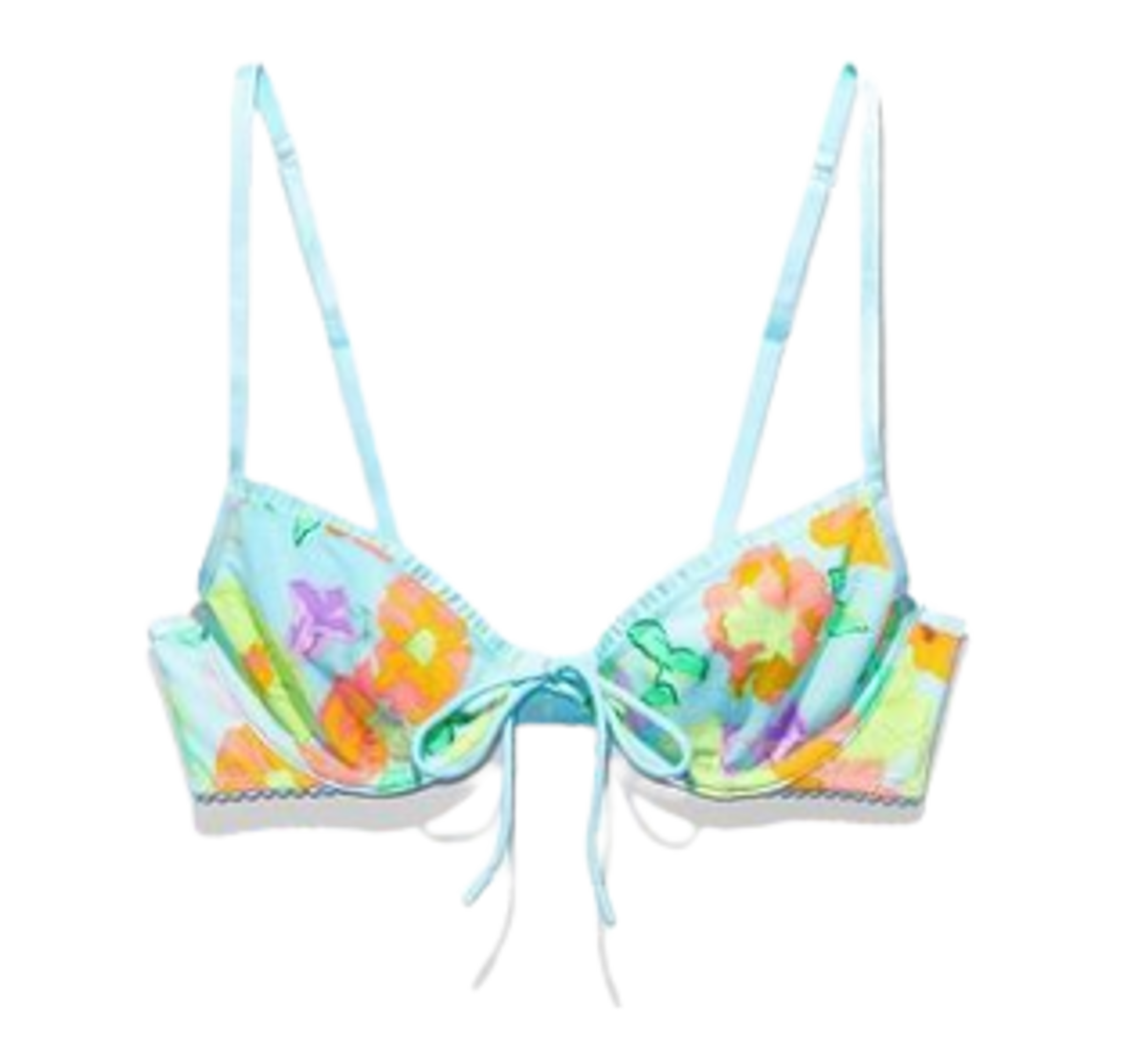 Savage X Fenty Free Spirit Floral Unlined Plunge Bra
