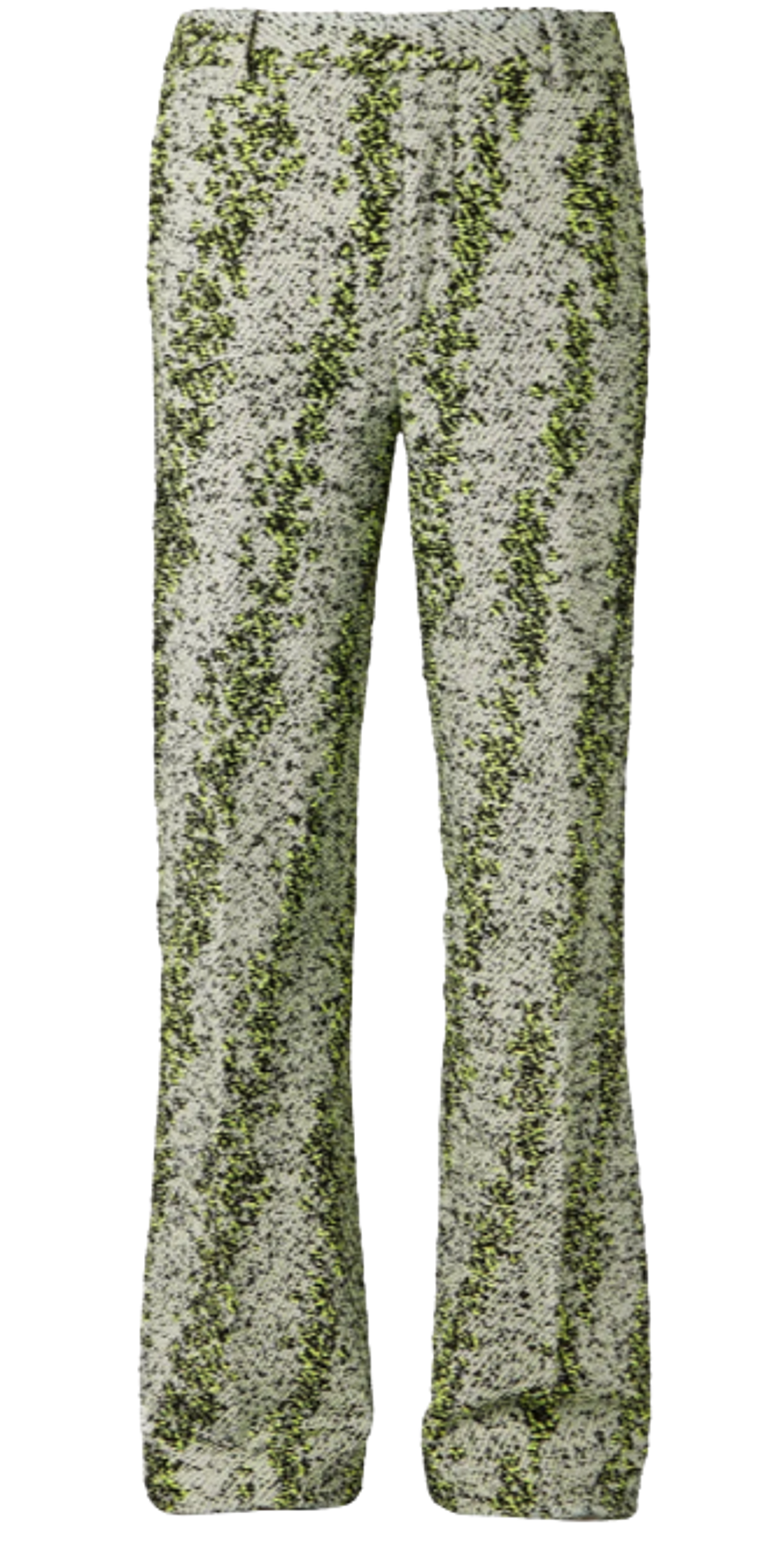 Bottega Veneta Jacquard Bubble Boucle Limoncello Trousers