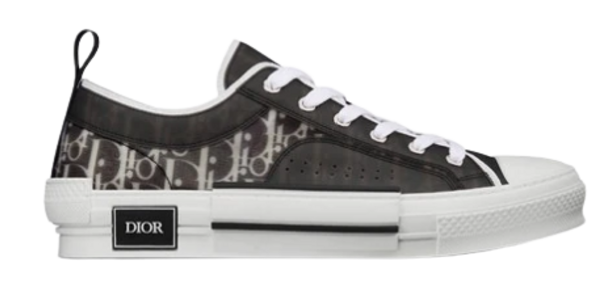 Dior B23 White Black Low Top Sneakers