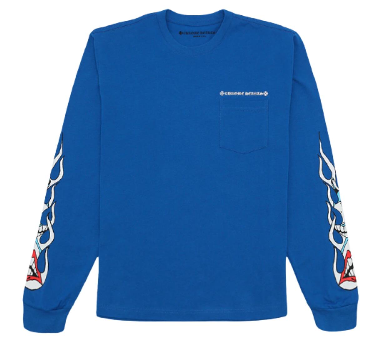 Chrome Hearts × Matty Boy Space Blue Sweatshirt