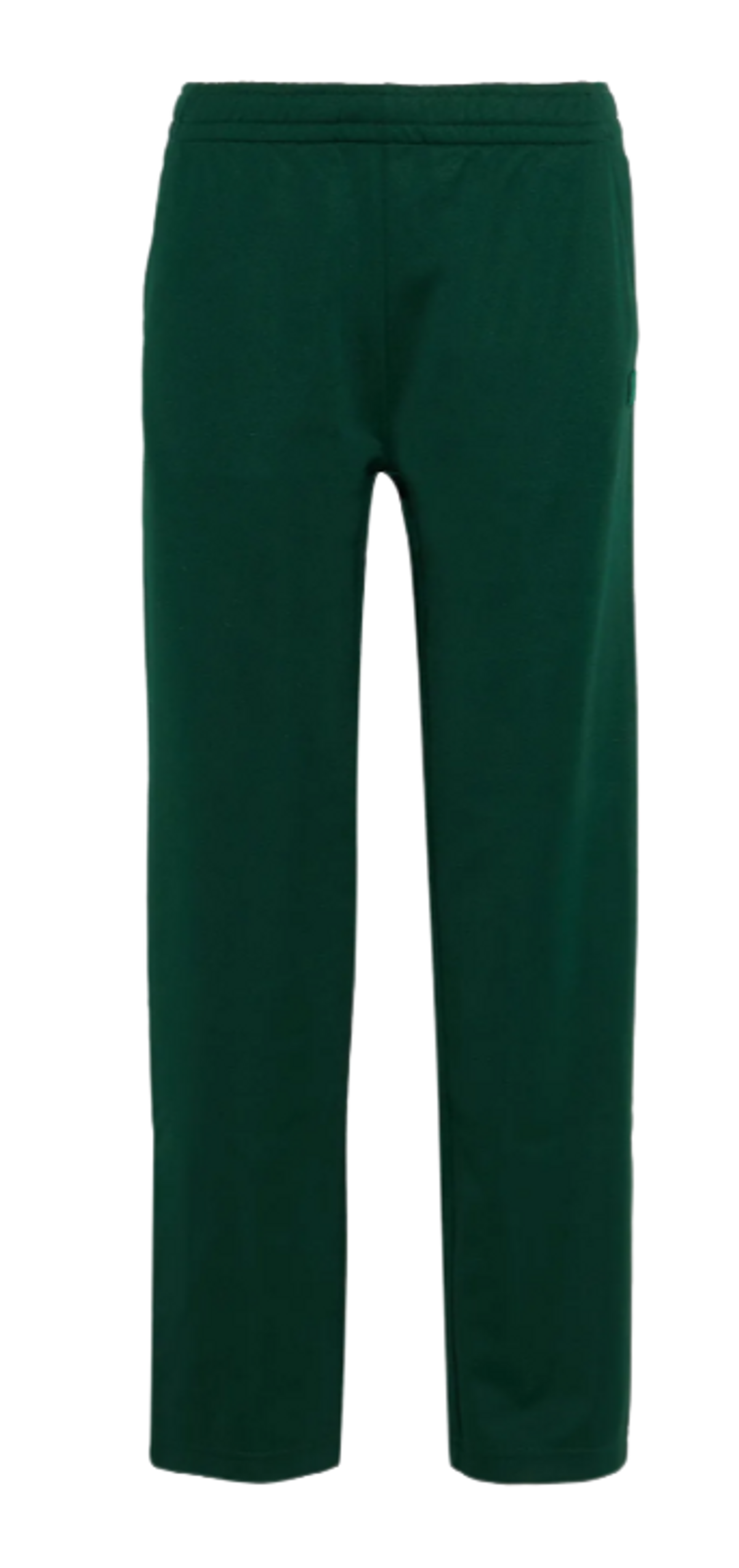 Acne Studios Emmett Face Appliquéd Jersey Track Green Pants