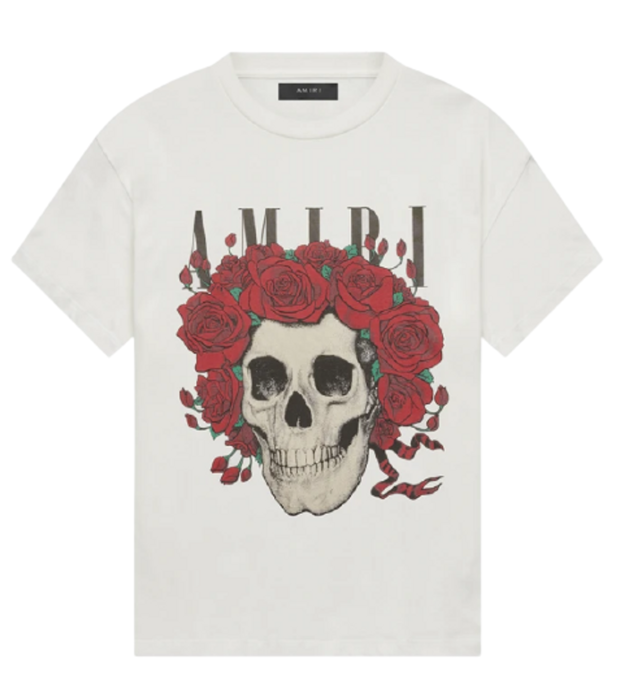 Amiri × Grateful Dead White Rose T-Shirt