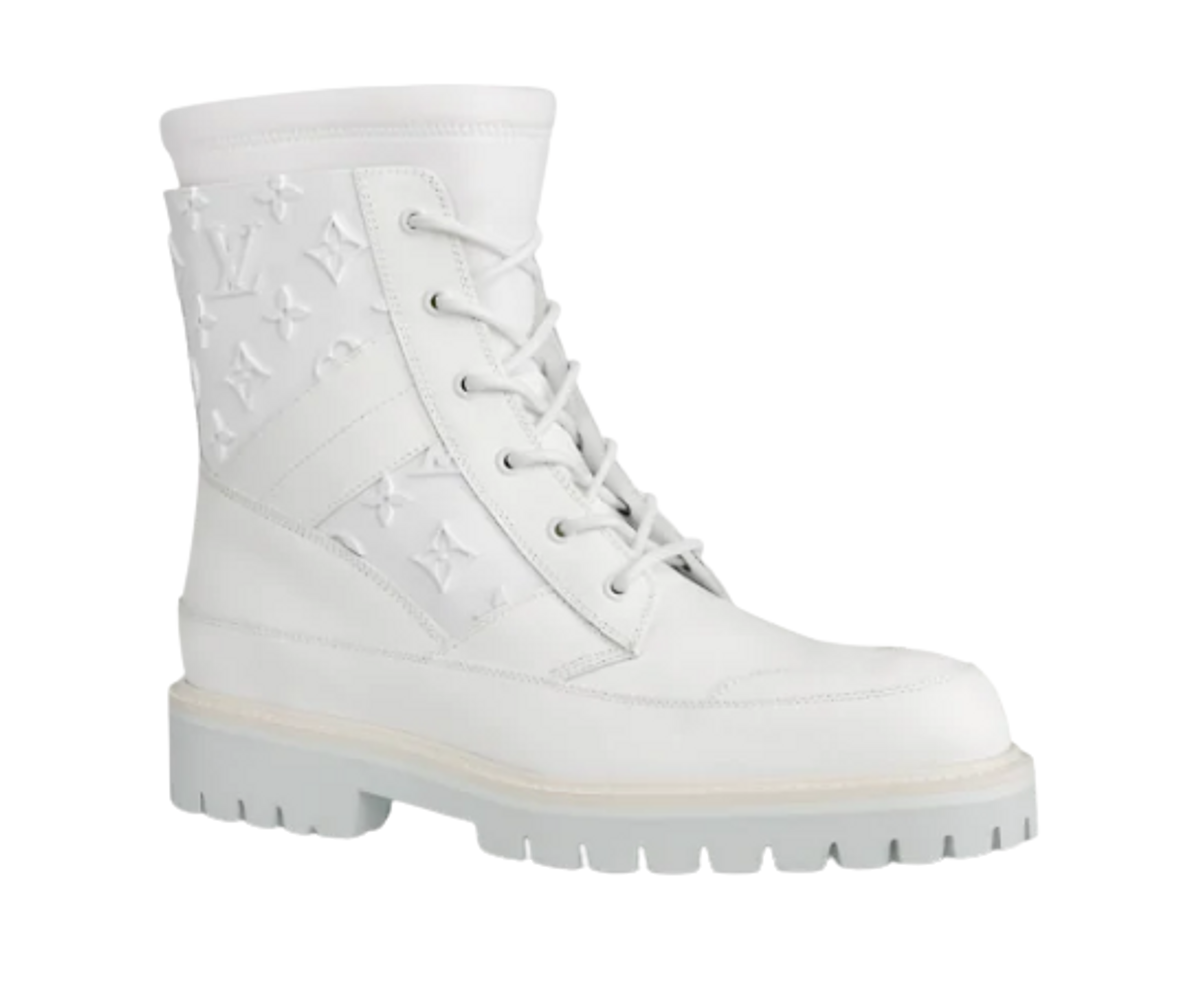 Louis Vuitton Landscape Ankle White Boots WHAT’S ON THE STAR?