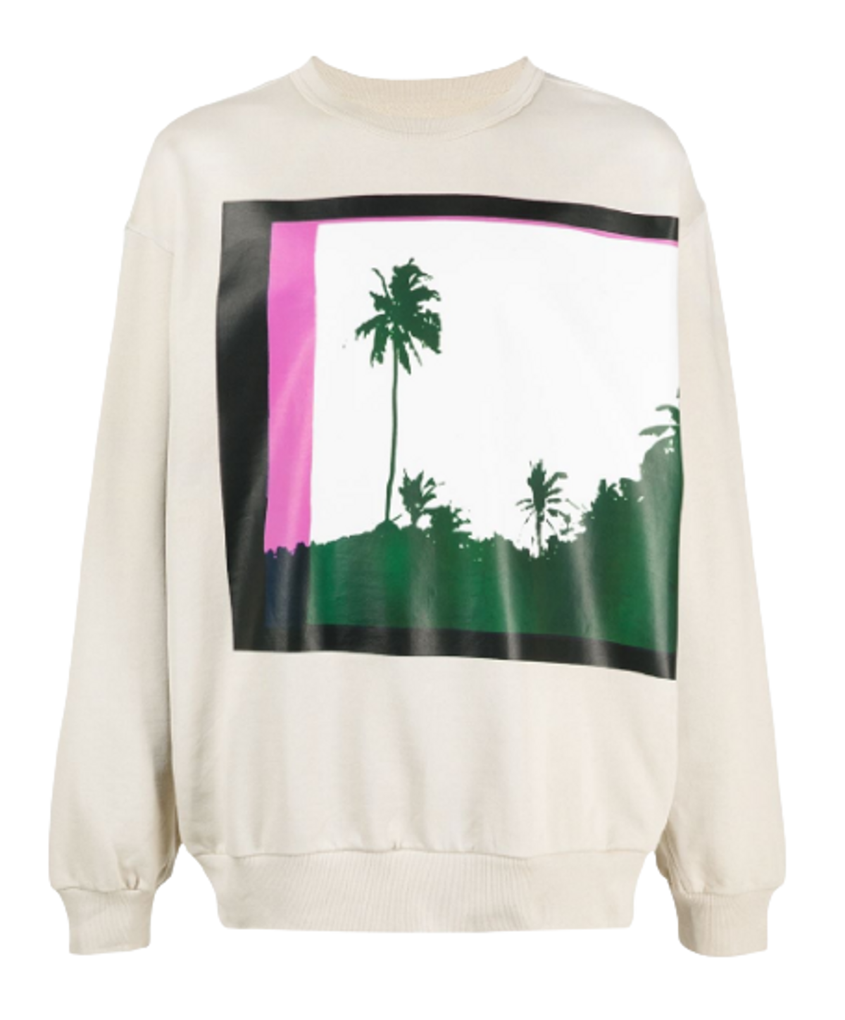 Dries Van Noten Haxty White Swaetshirt