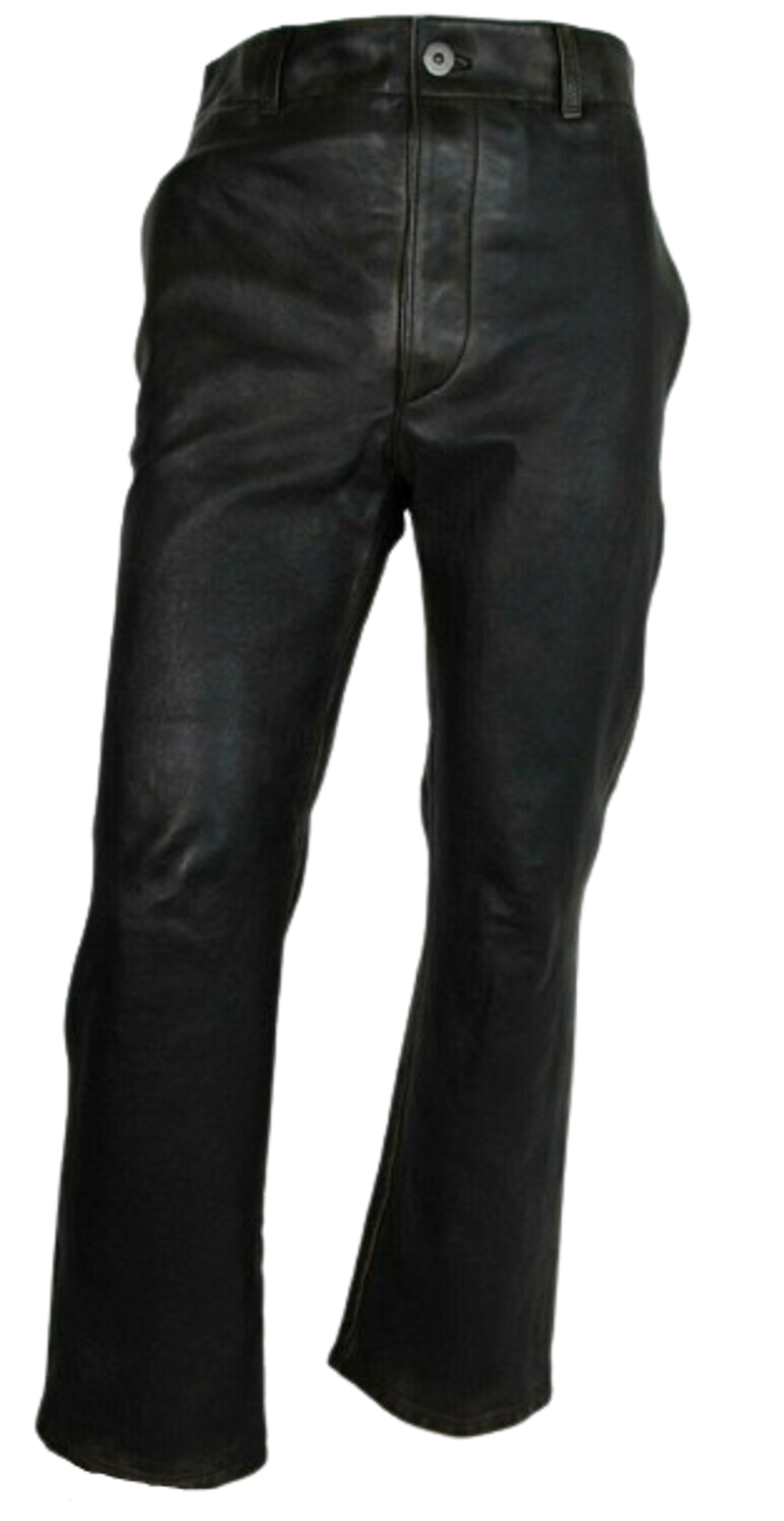 Prada Leather Black Pants