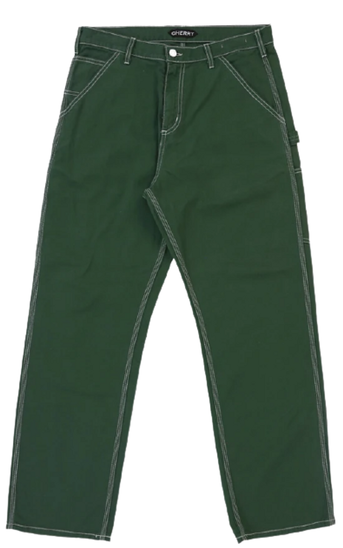 Cherry Hunter Green Painter Pants
