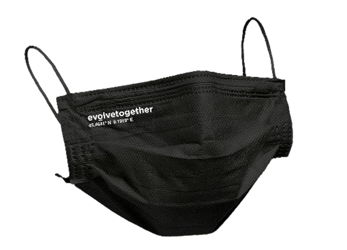 Evolve Together Black Face Mask
