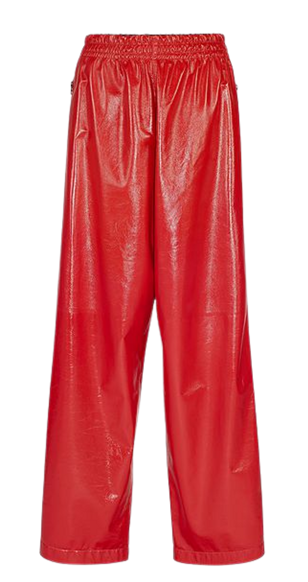 Bottega Veneta Red Leather Pants