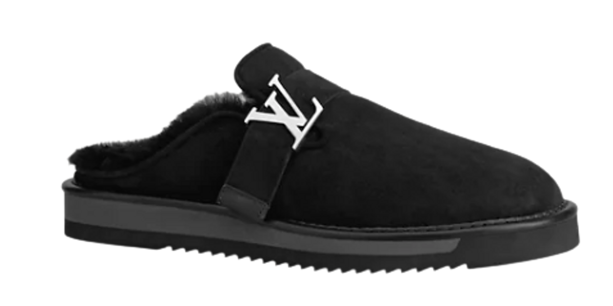Louis Vuitton Cosy Mule Black Sandals
