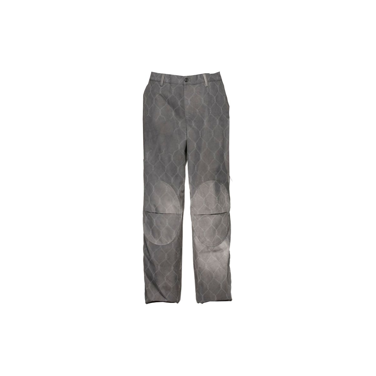Off-White Grey Fence Extended Chino Trousers