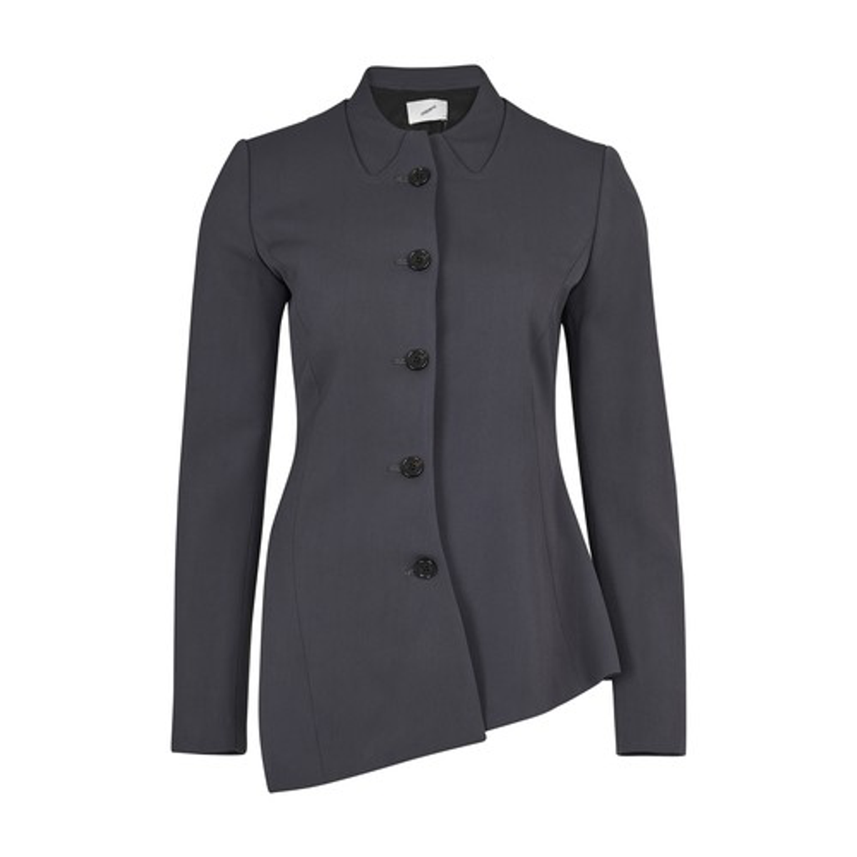 Coperni Asymmetric Tailored Grey Jacket