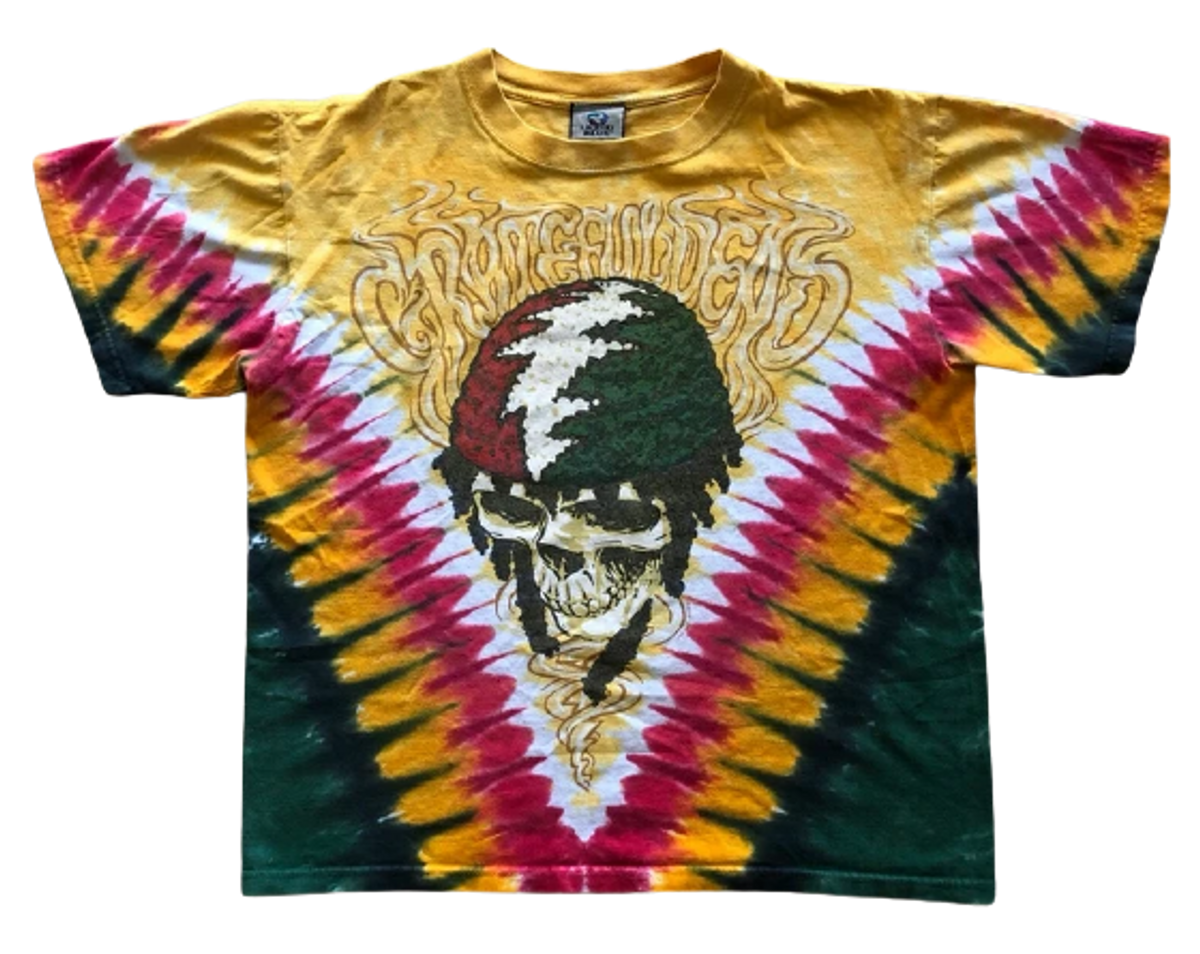 Liquid Blue × Grateful Dead Rasta Tie Dye T-Shirt
