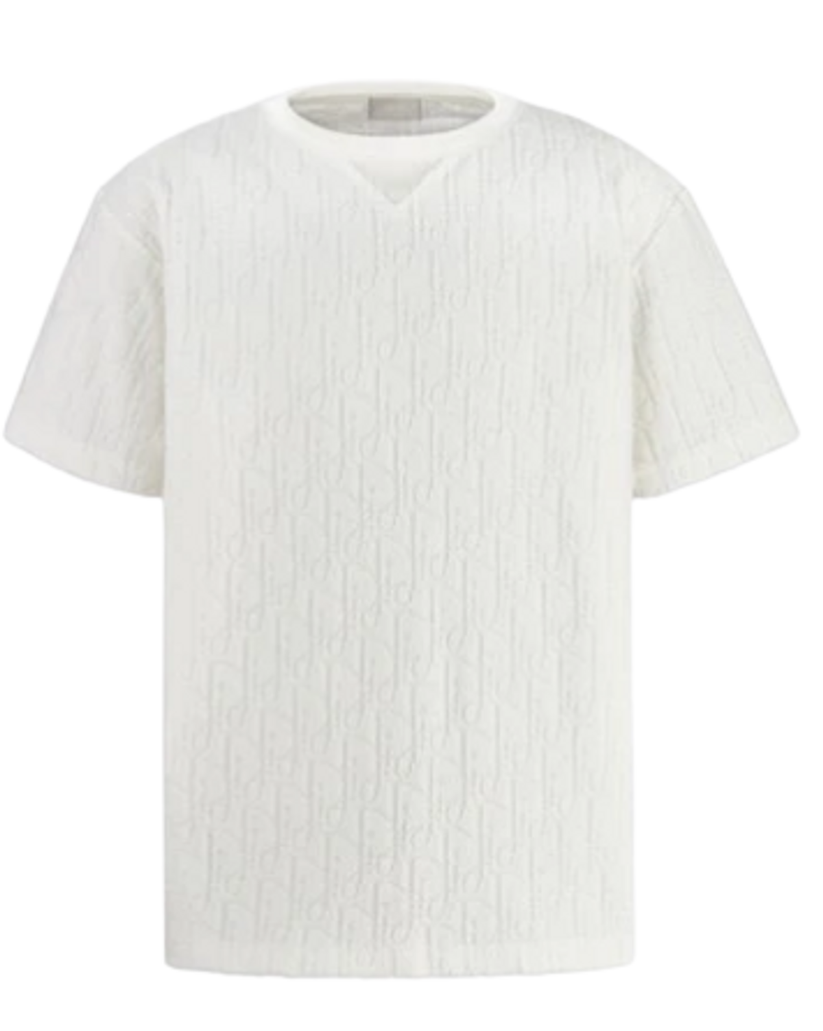 Dior Oversized Oblique White T-Shirt