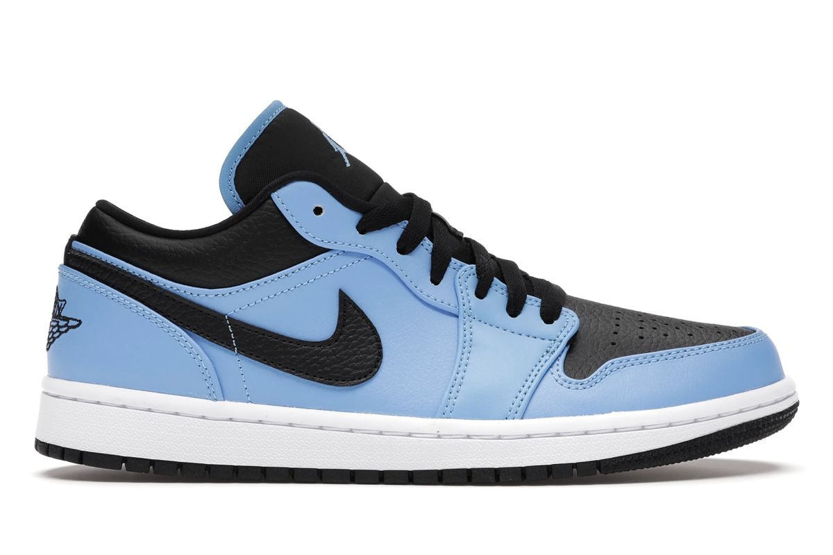 Nike Air Jordan 1 Low University Blue Black In University Blue