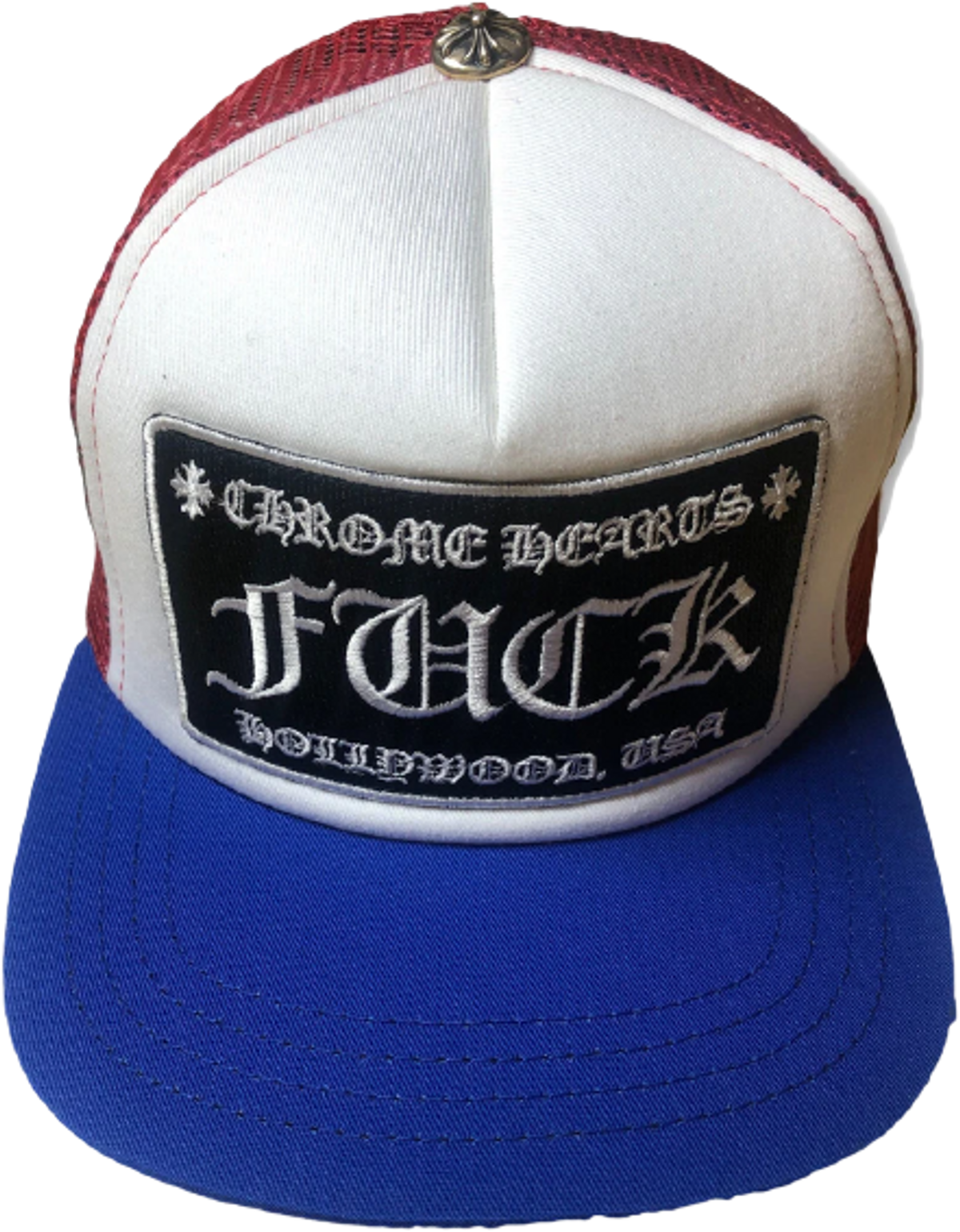 Chrome Hearts Fuck Hollywood Trucker Hat