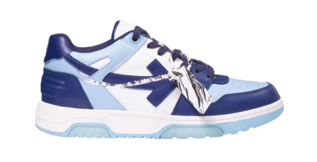 Off-White Out of Office Light Blue Low Top Sneakers