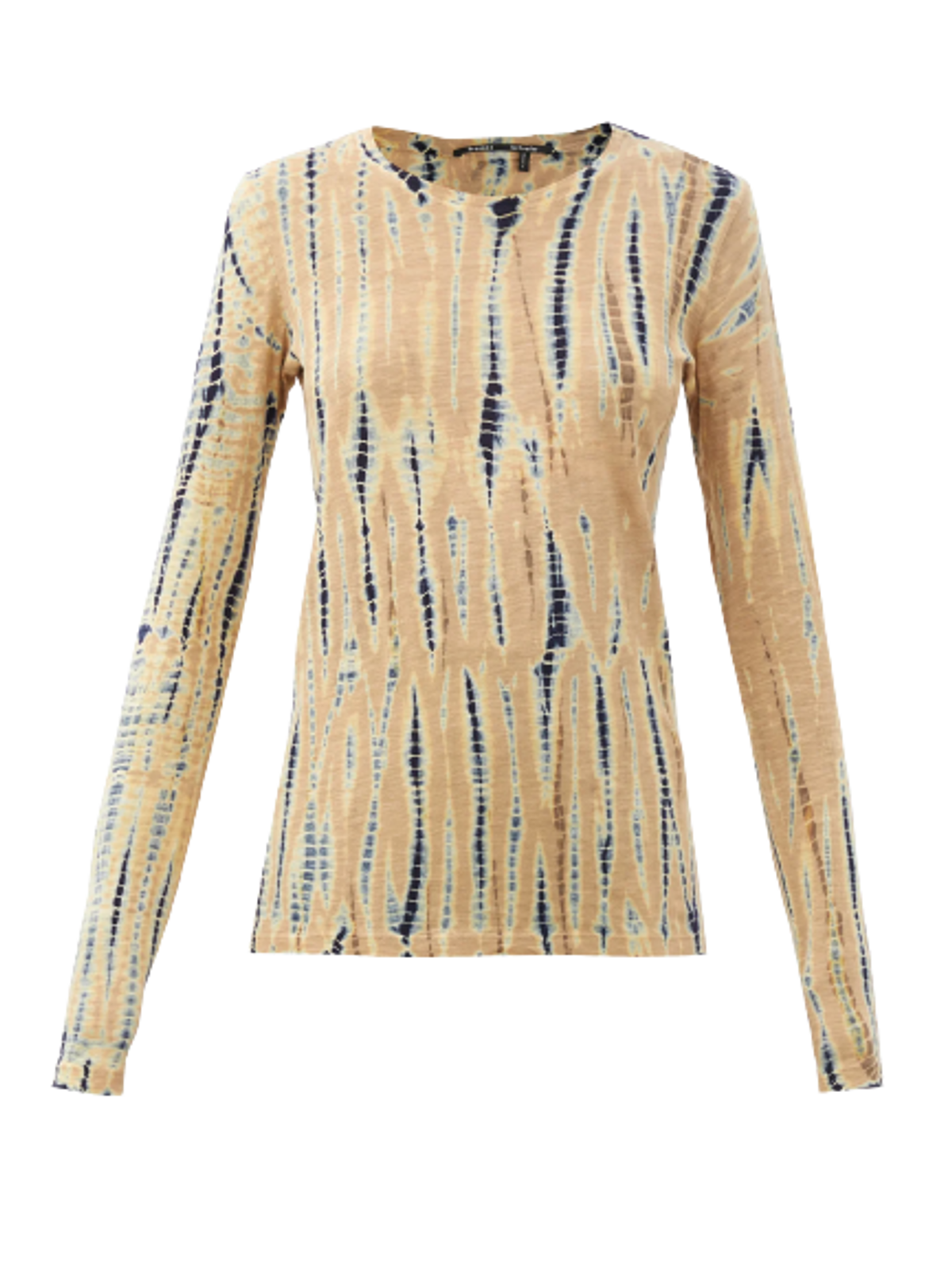 Proenza Schouler Tie Dye Cotton Jersey Long Sleeve T-Shirt
