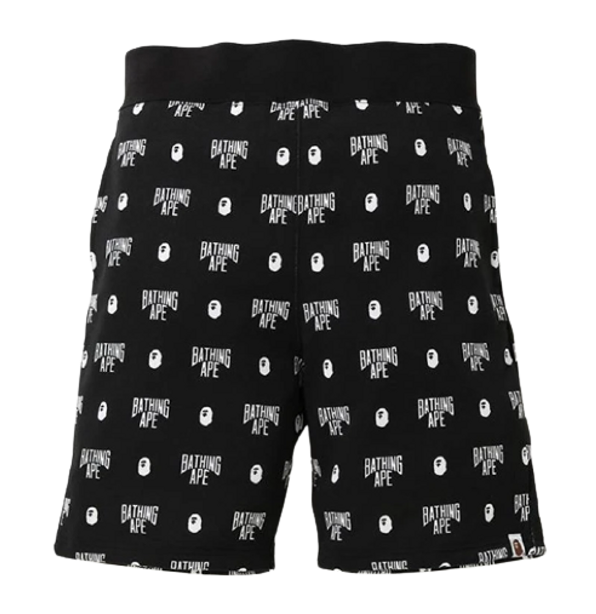 Bape Monogram Black Sweatshorts