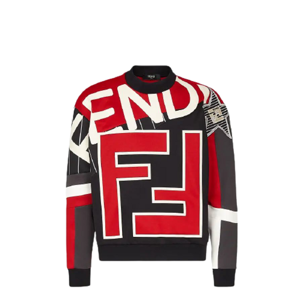 Fendi Multicolor Cotton Sweatshirt