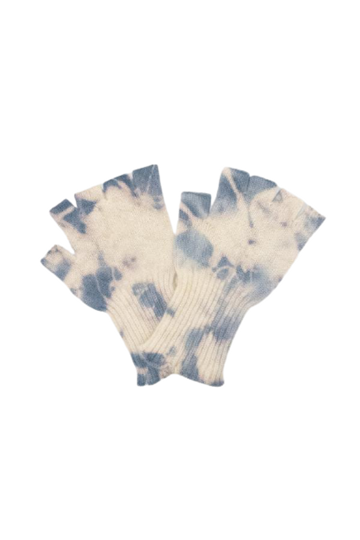 The Elder Statesman Hot Dye Heavy Fingerless Gloves