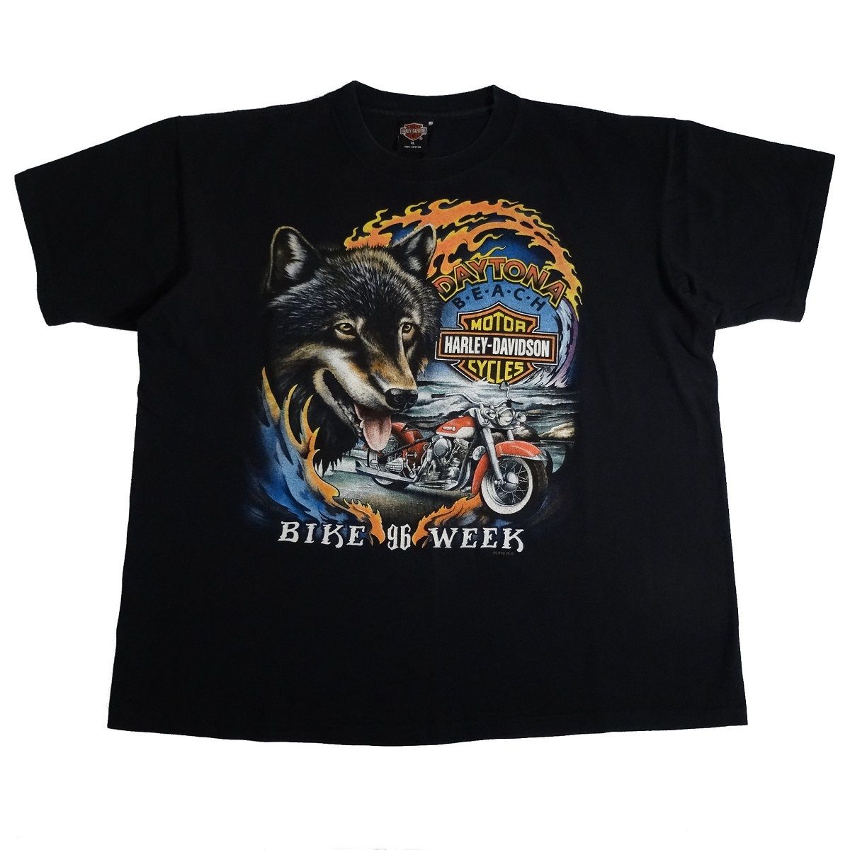 Harley-Davidson Vintage Daytona Beach Bike Week 96 T-Shirt