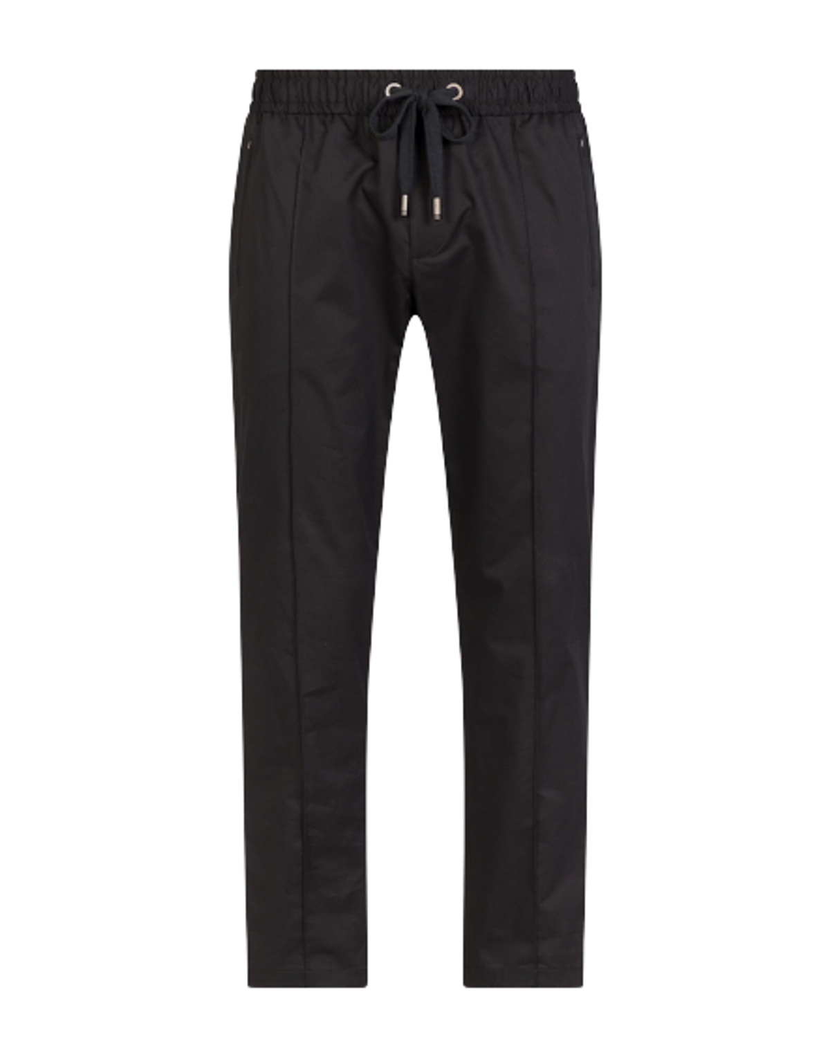 Dolce & Gabbana Stretch Cotton Black Jogging Pants