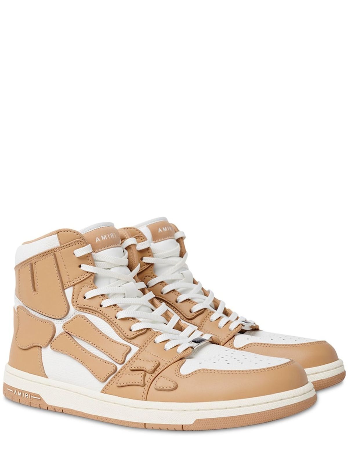 Amiri Skeleton Leather High-top Sneakers