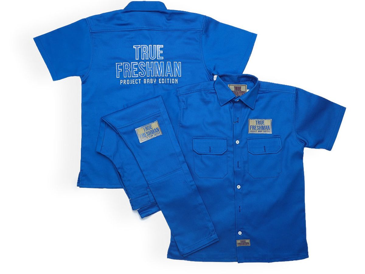 True Freshman Project Baby Edition Royal Blue Suit