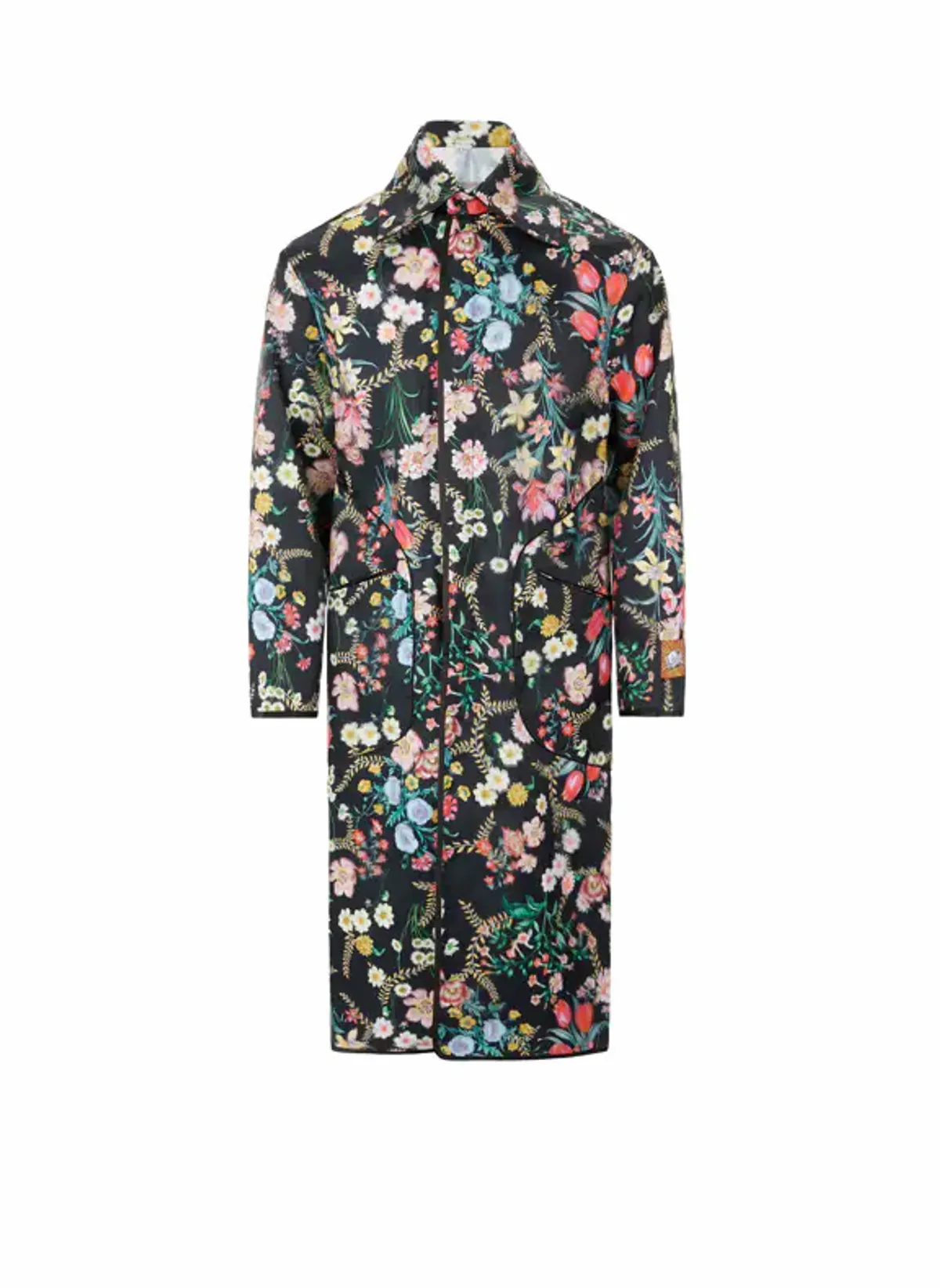 Boramy Viguier Optical Effect Black Long Jacket