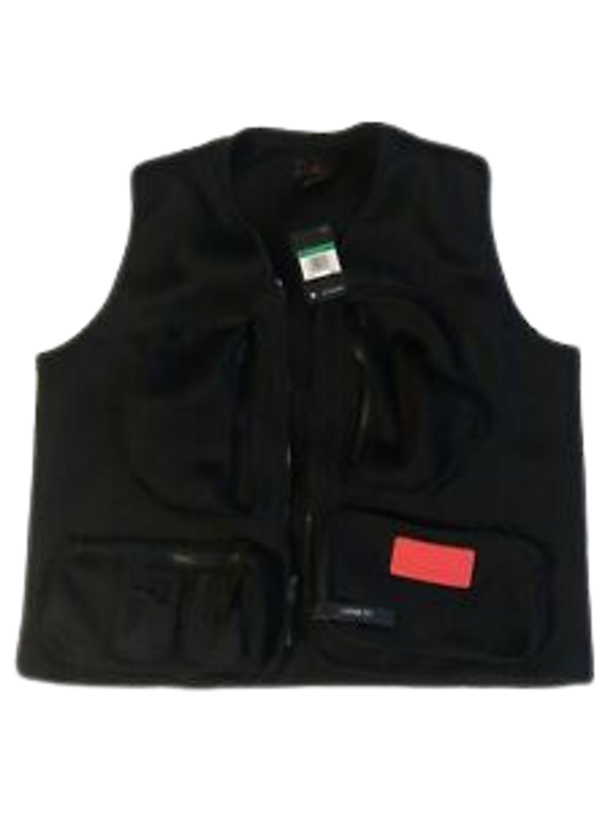 Jordan Engineered Spacer Mesh Black Vest