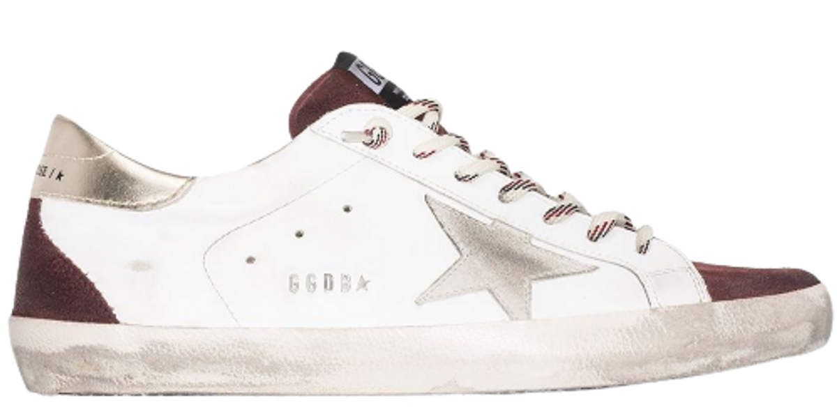 Golden Goose Superstar Dark Red Sneakers