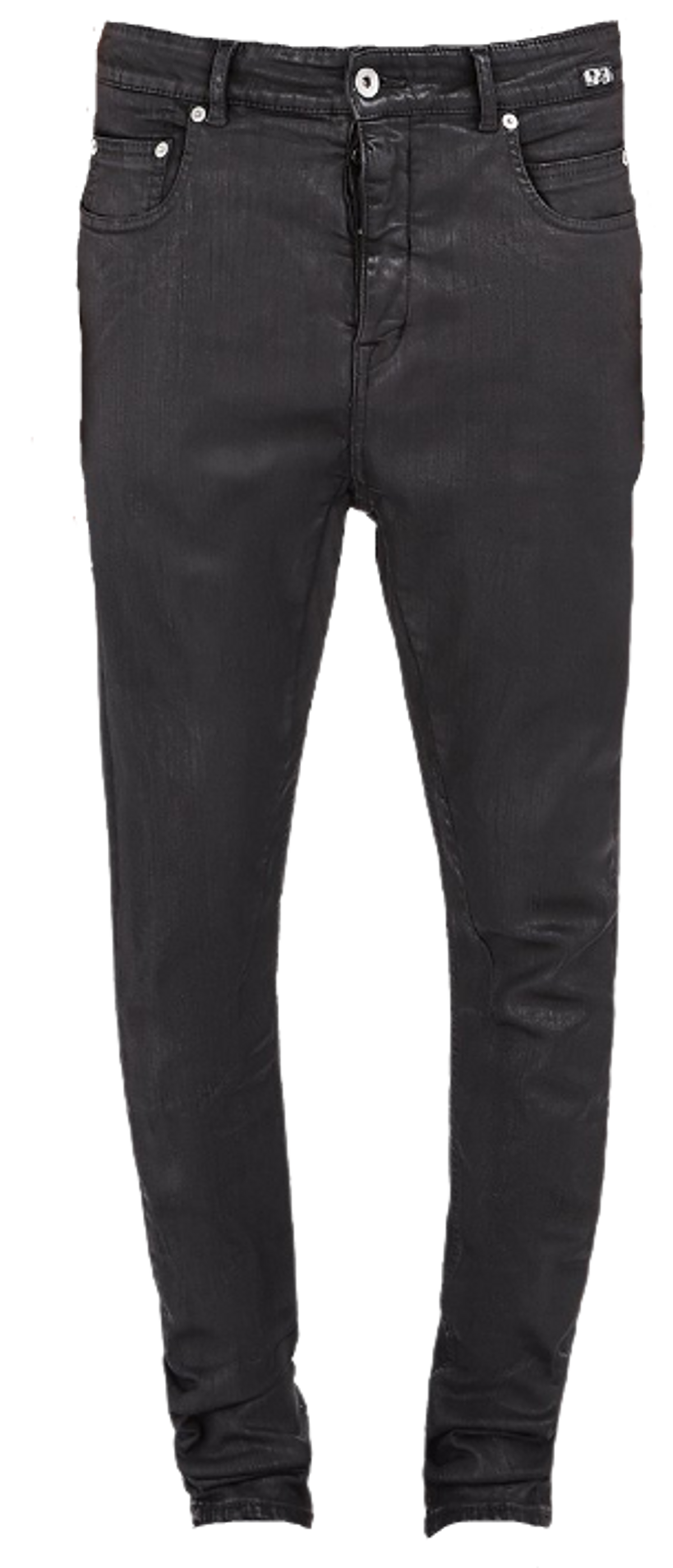 Rick Owens Phlegleton Black Detroit Cut Jeans