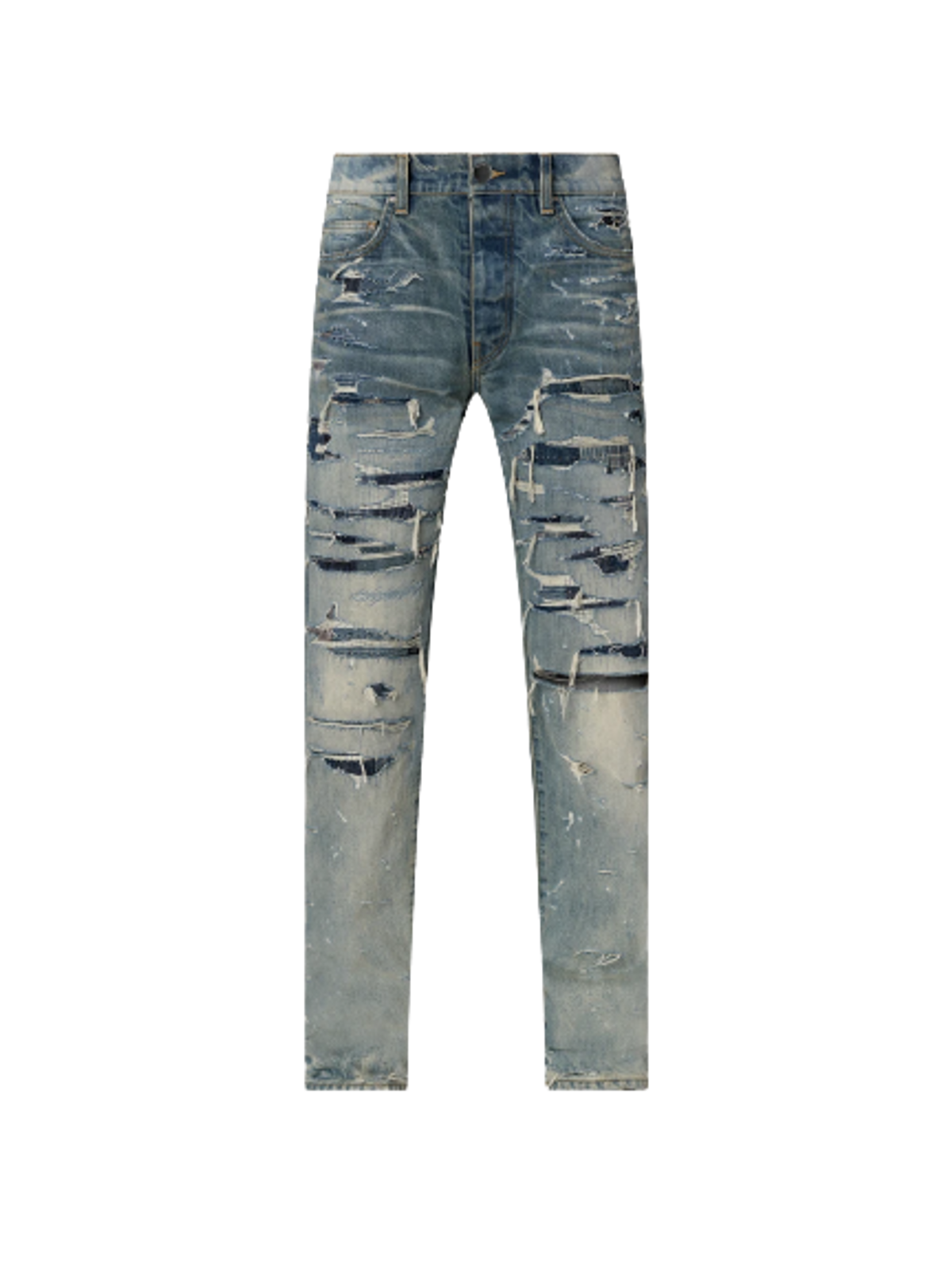 Amiri Relaxed Boro Repair Jeans