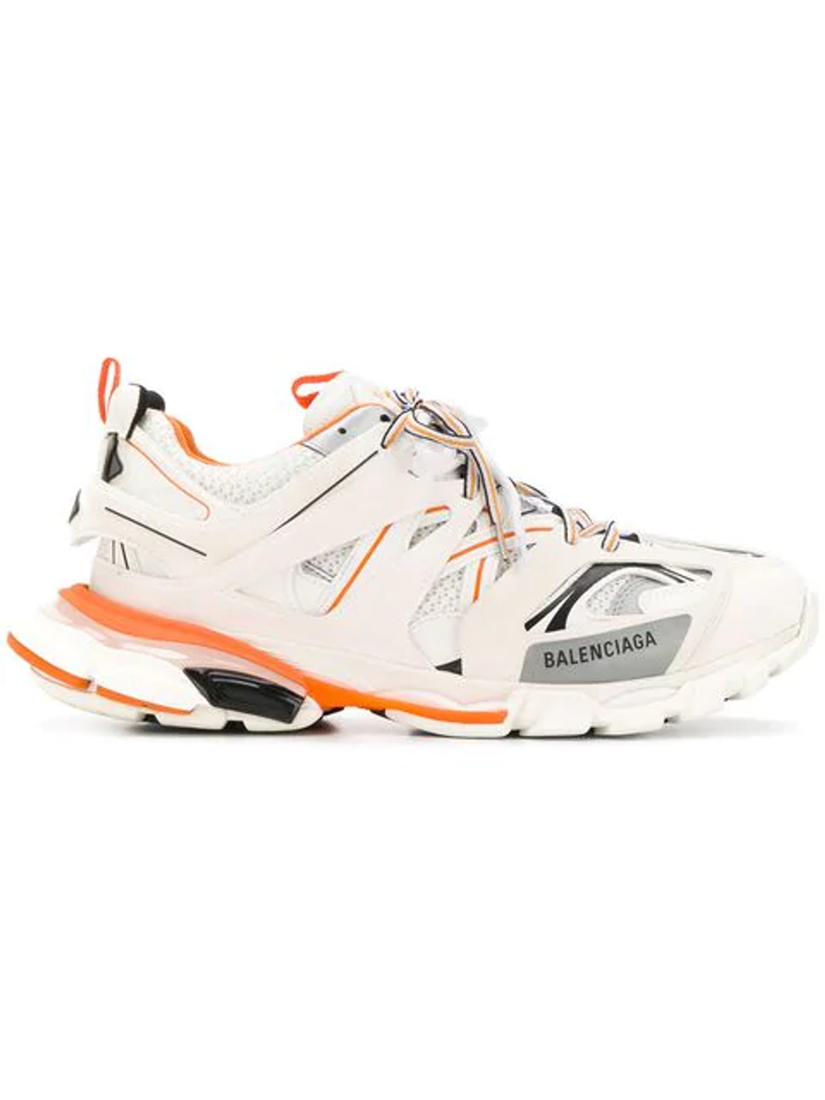 Balenciaga Track Mesh Running Sneakers In 9059 Orange