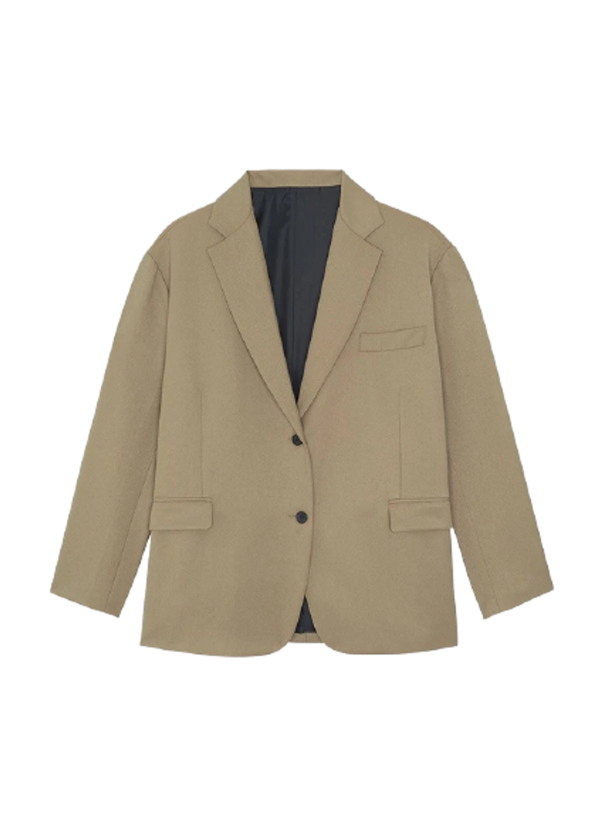 Frankie Shop Oversized Boyfriend Blazer Jacket