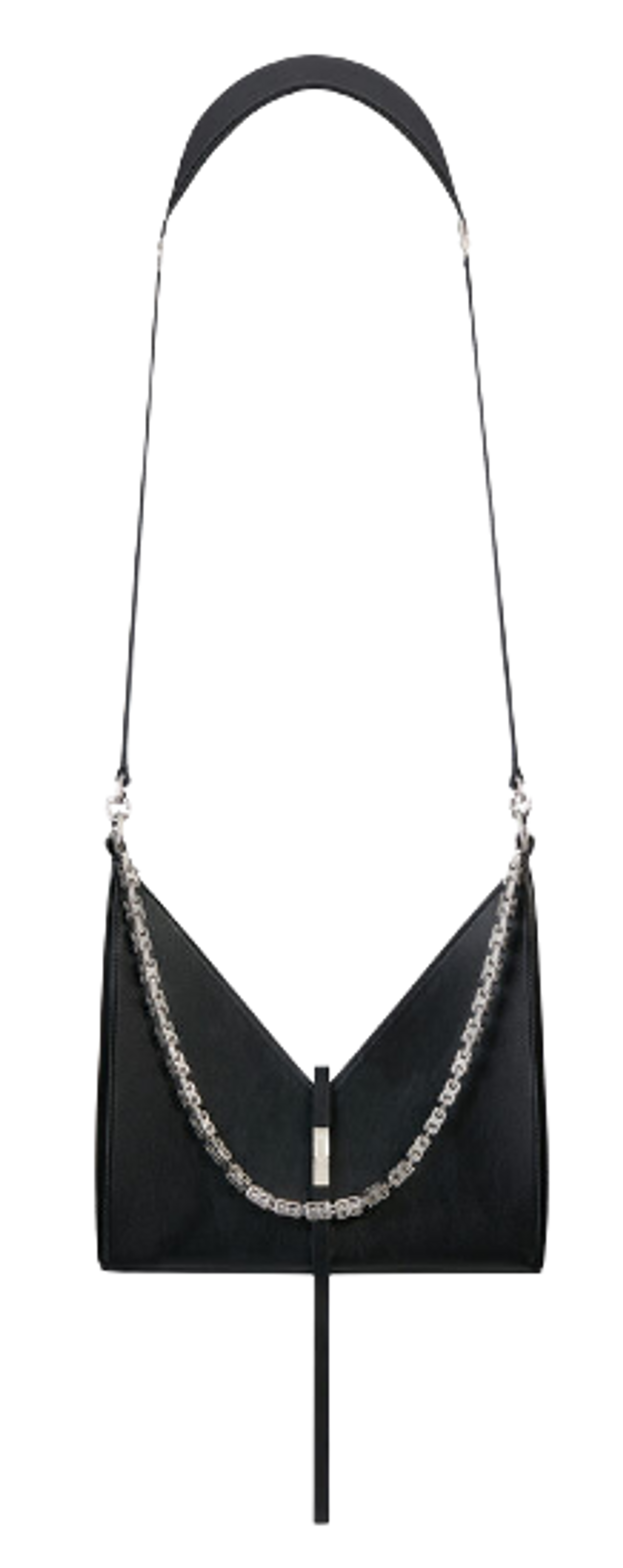 Givenchy Small Cut Box Leather Chain Bag