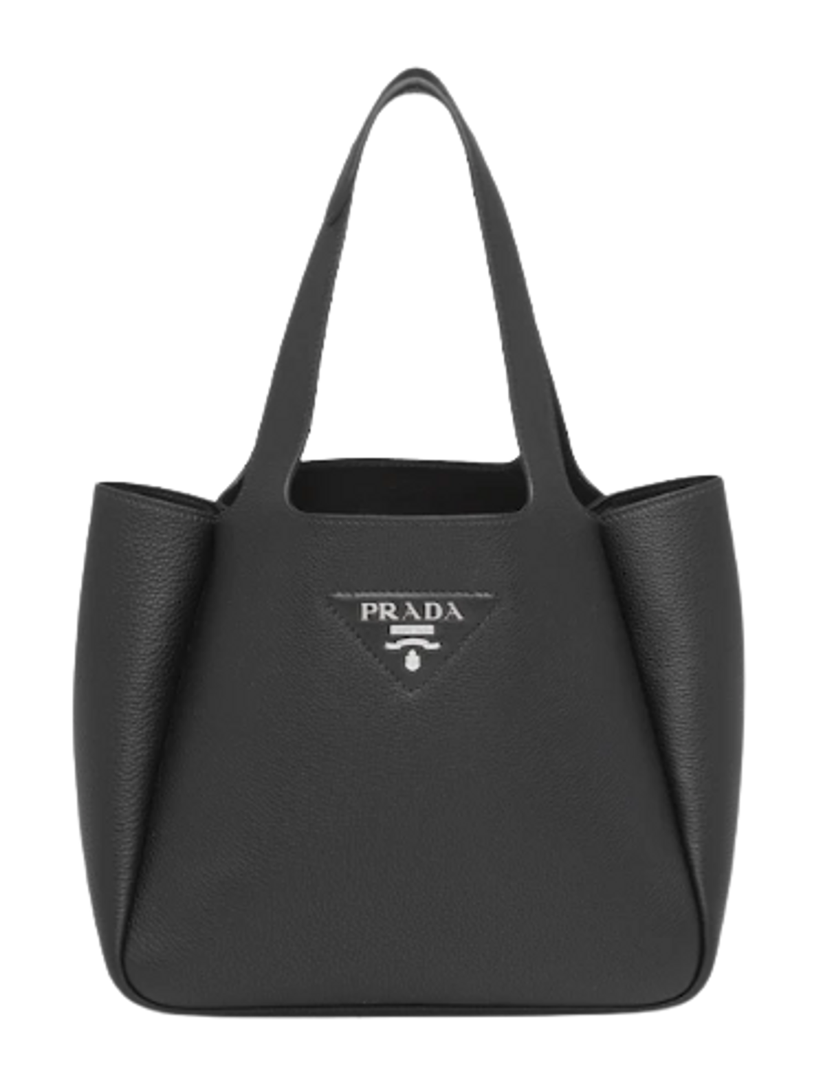 Prada Dynamique Leather Black Handbag
