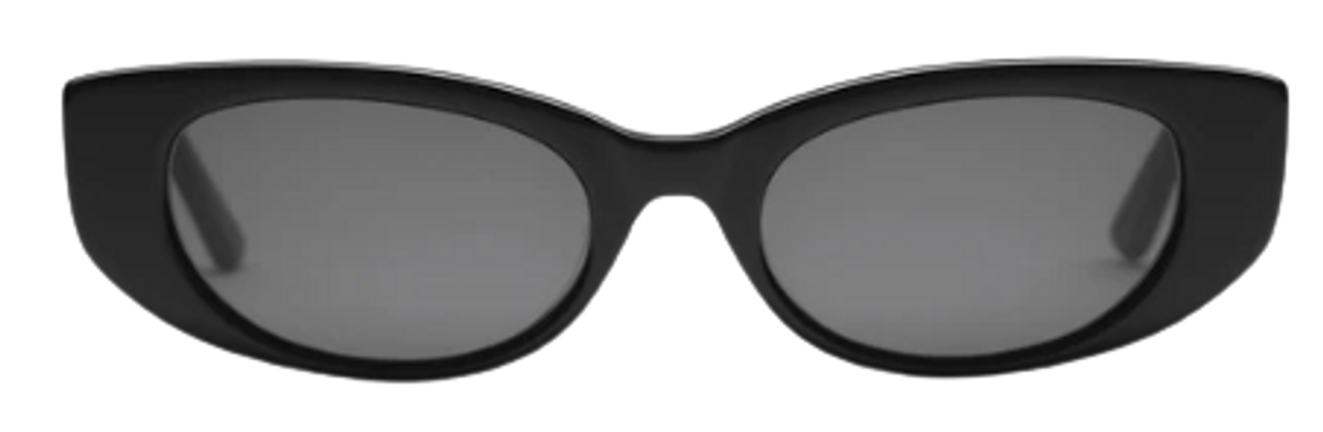 Lu Goldie Lotte Black Sunglasses