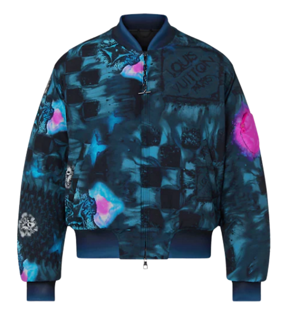 Louis Vuitton Salt Print Bomber Jacket