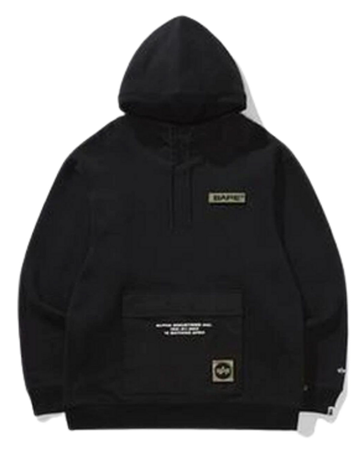 Bape × Alpha Industries Rid Collab Hoodie