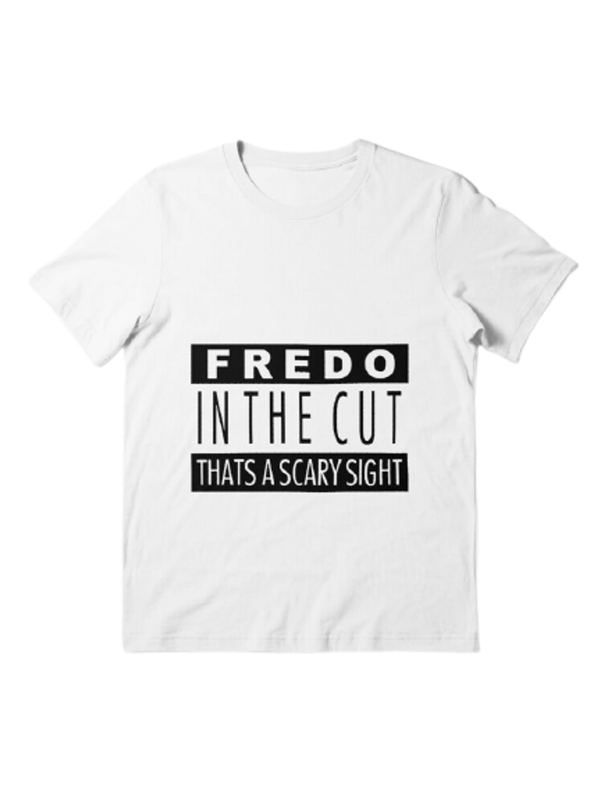 Savage Squad Records Merch Fredo In The Cut That's A Scary Sight T-Shirt |  WHAT'S ON THE STAR?, image size:1200x1599