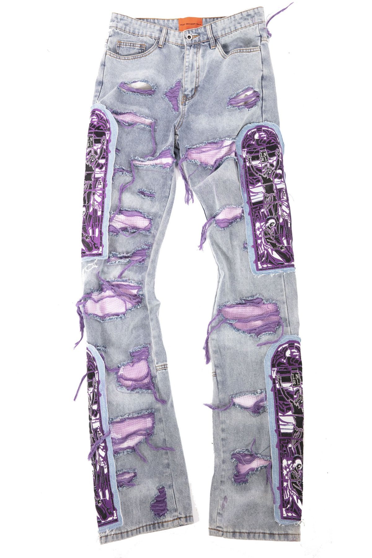 Who Decides War Violet Fusion Jeans