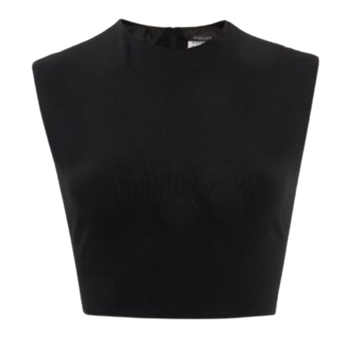 Versace Medusa Jersey Cropped Top
